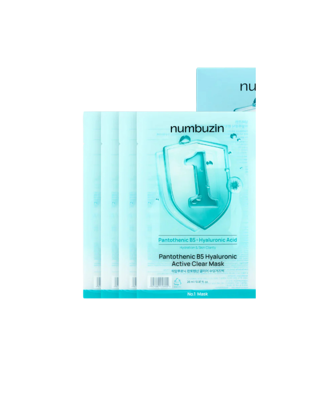No 1 Pantothenic B5 Hyaluronic Active Clear Mask (4)