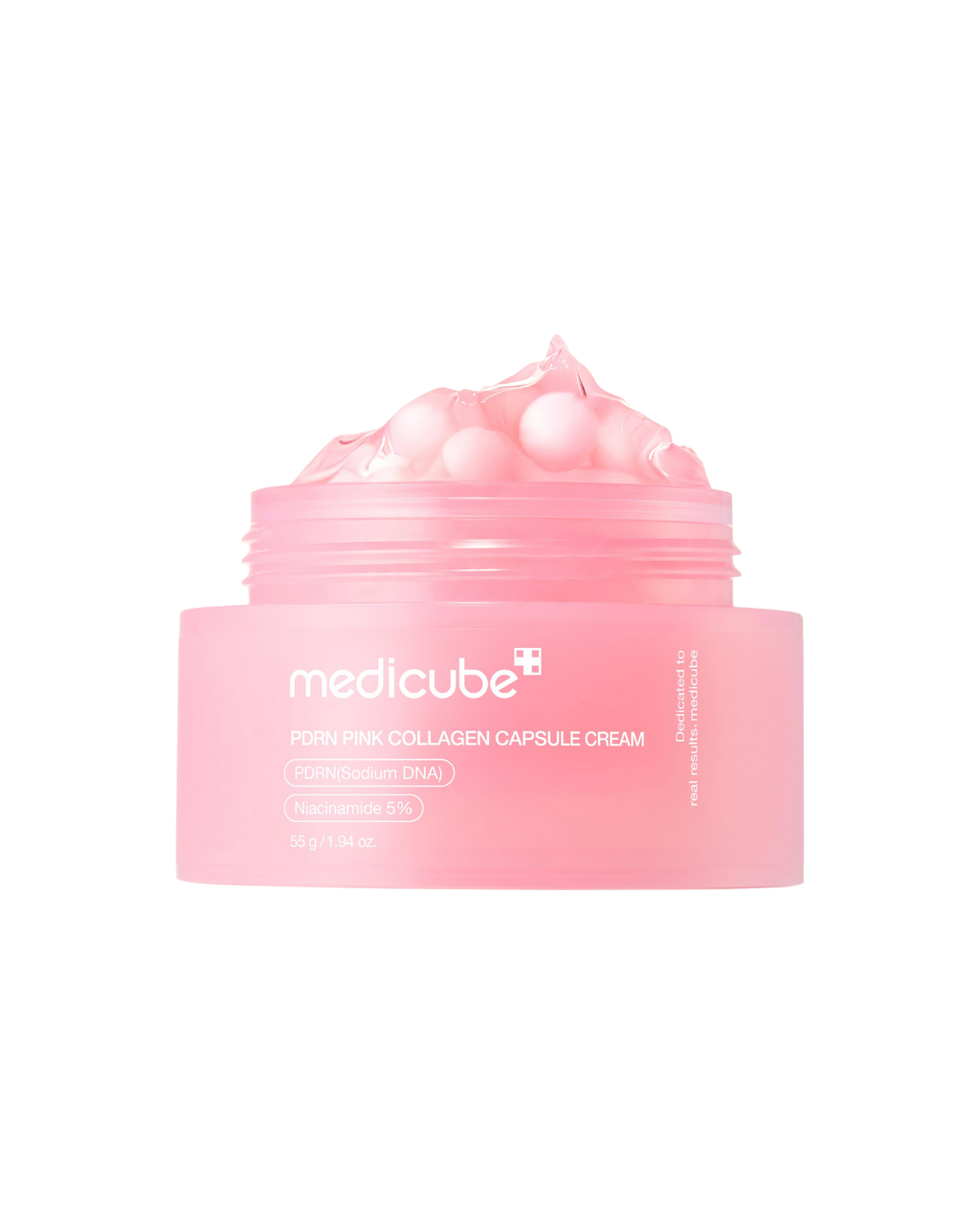 PDRN Crème Capsule Rose au Collagène