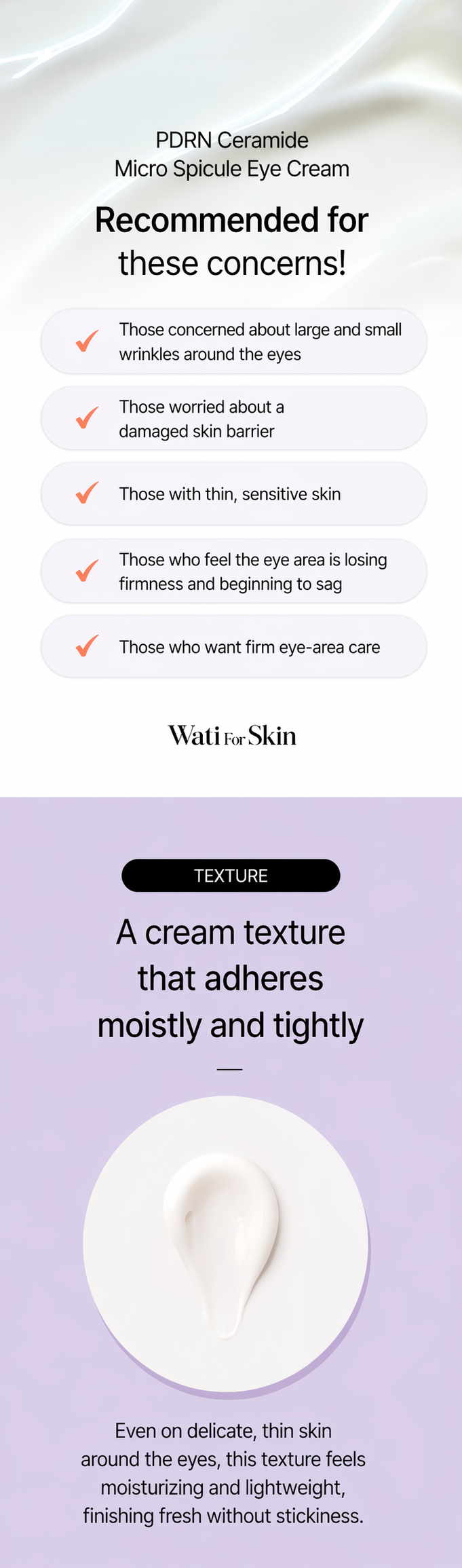 PDRN Ceramide Micro Spicule Eye Cream