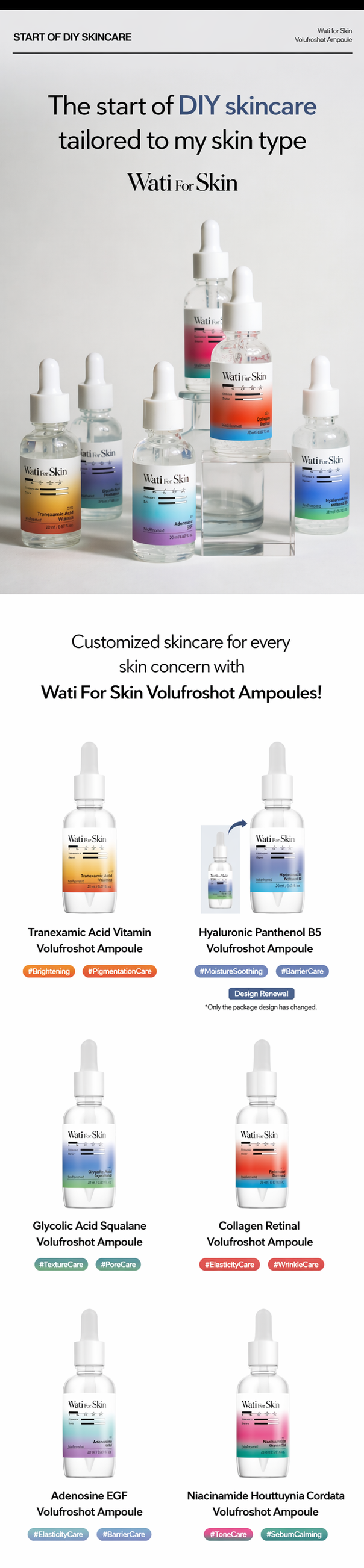 Ampoule Volufroshot à l'Acide Hyaluronique, Panthénol B5