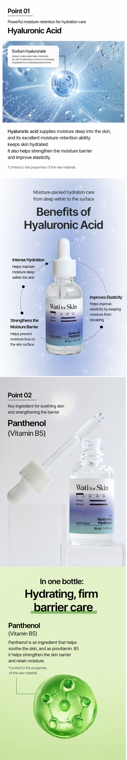 Ampoule Volufroshot à l'Acide Hyaluronique, Panthénol B5