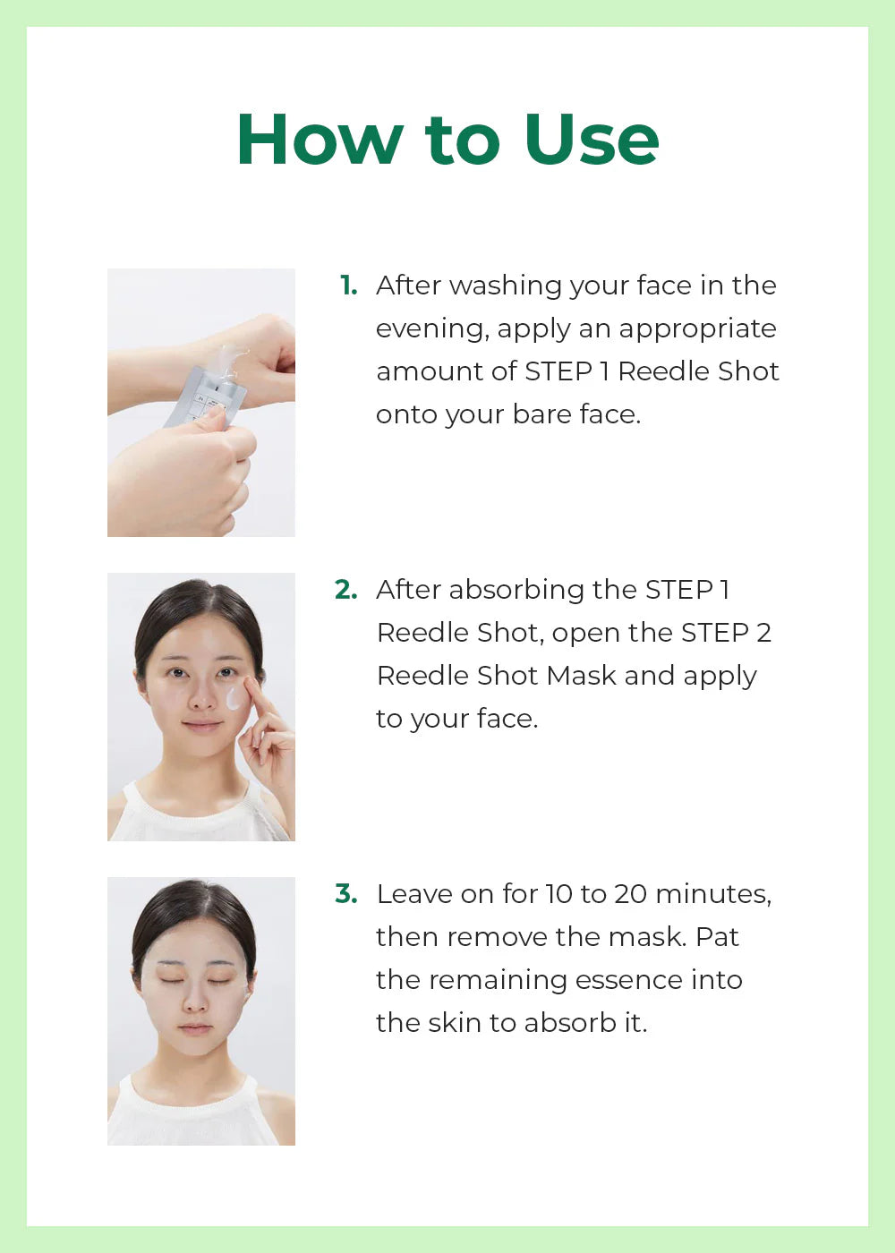 Mild Reedle Shot 100 2-Step Mask (5)