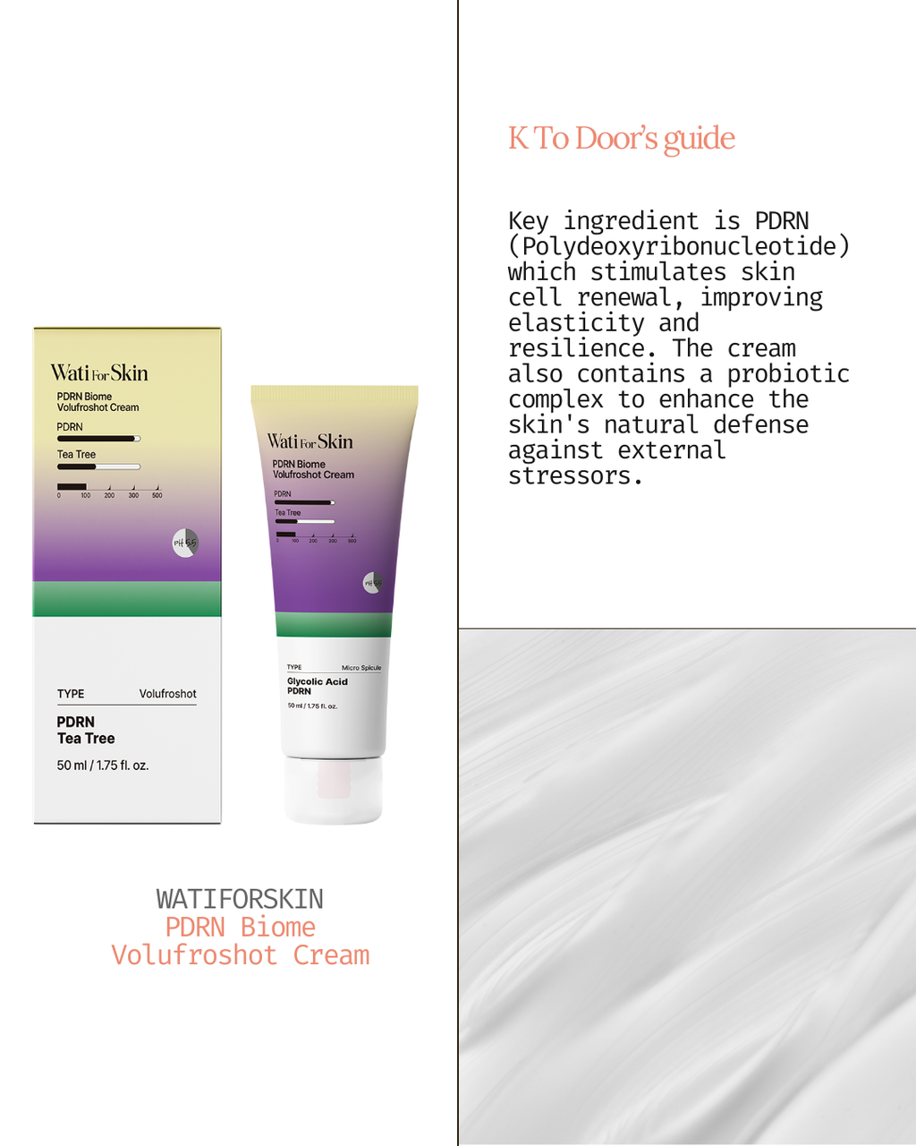Crème Volufroshot PDRN Biome
