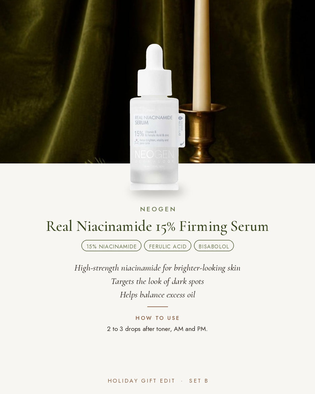 NEOGEN Real Niacinamide 15% Firming Serum