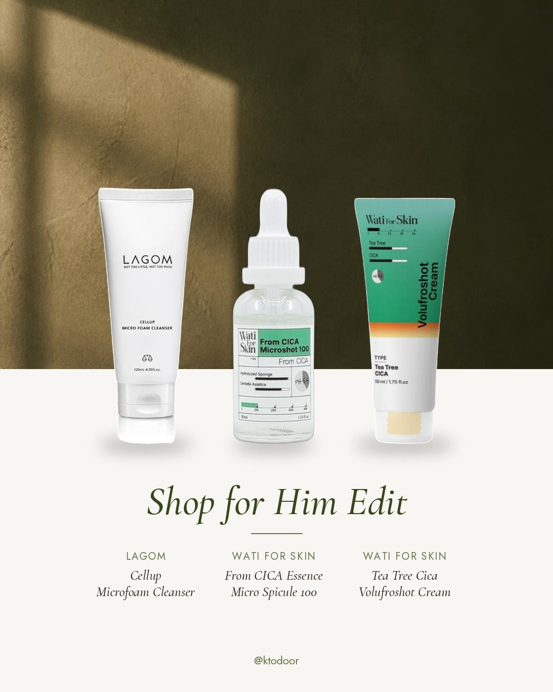 Shop for Him Edit products