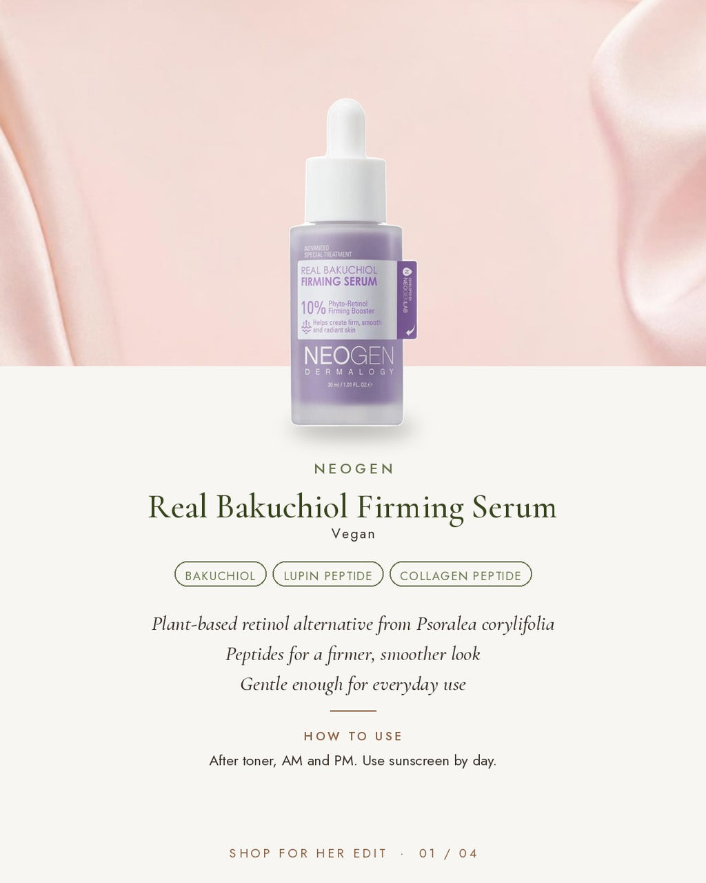 NEOGEN Real Bakuchiol Firming Serum